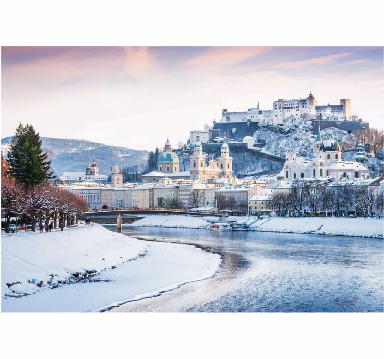 Rollo wohnzimmer salzburg winterzauber - TenStickers