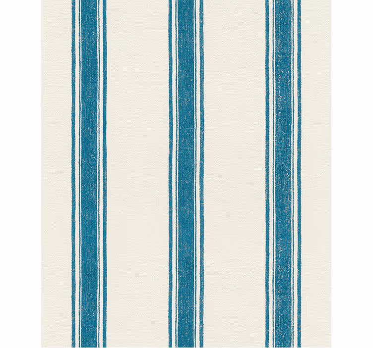 Rollo fenster blau mit hellblauen vertikalen linien - TenStickers