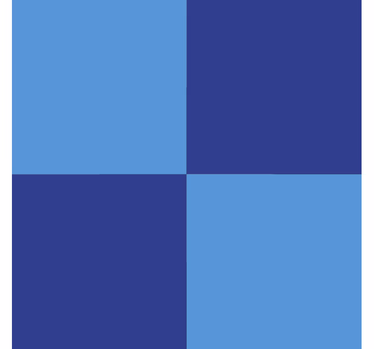 Rollo fenster blau dunkles und blaues motiv - TenStickers