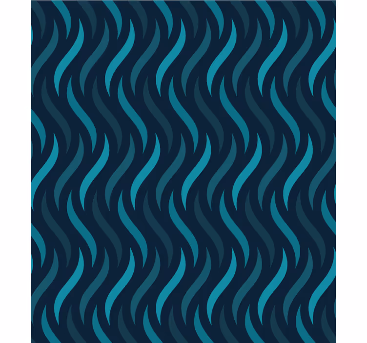 Rollo fenster blau mit welliger textur - TenStickers