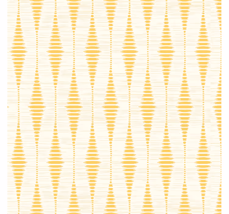 Fenster rollo modern in gelbem rabaul ikat - TenStickers