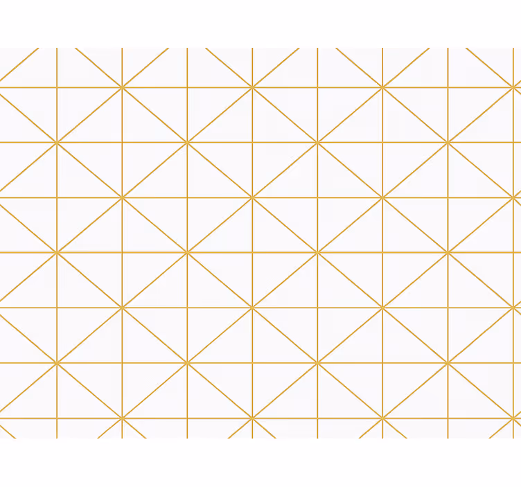 Fenster rollo modern in goldenen geometrischen mustern - TenStickers