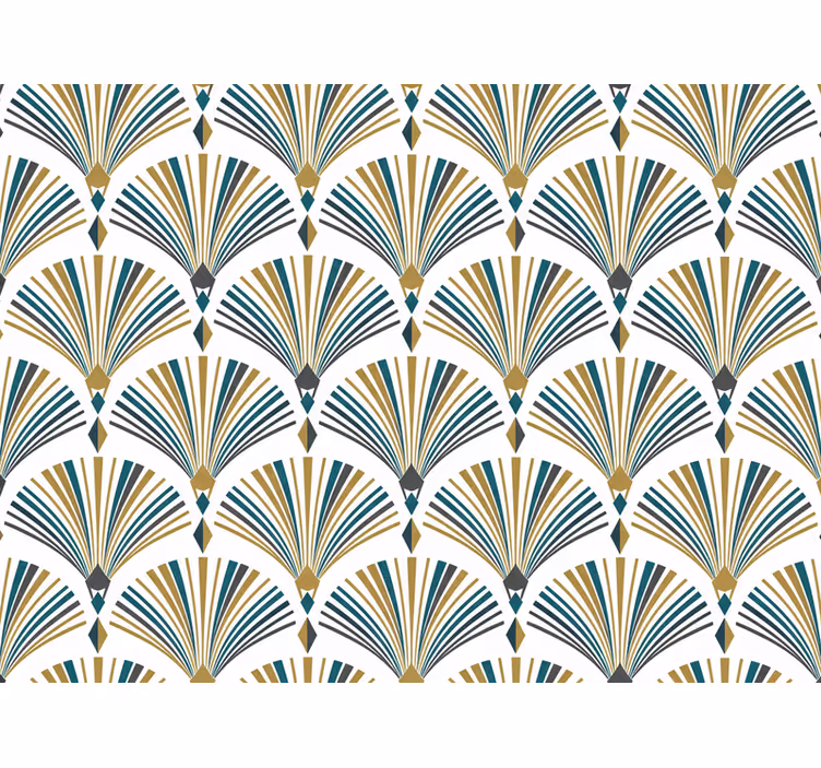 Fenster rollo modern mit vintage gatsby wandbild - TenStickers