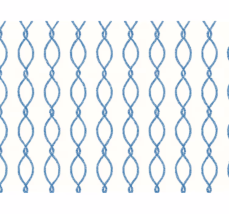 Fenster rollo modern in elegantem blau design - TenStickers