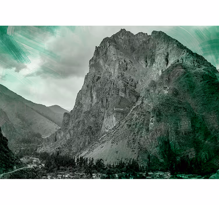 Rollo wohnzimmer ollantaytambo - TenStickers