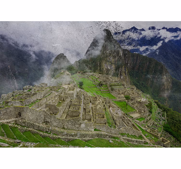 Rollo wohnzimmer machu picchu flair - TenStickers