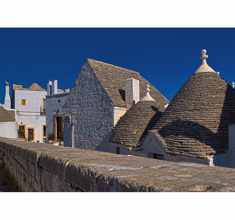 Rollo wohnzimmer im stil von alberobello apulien - TenStickers