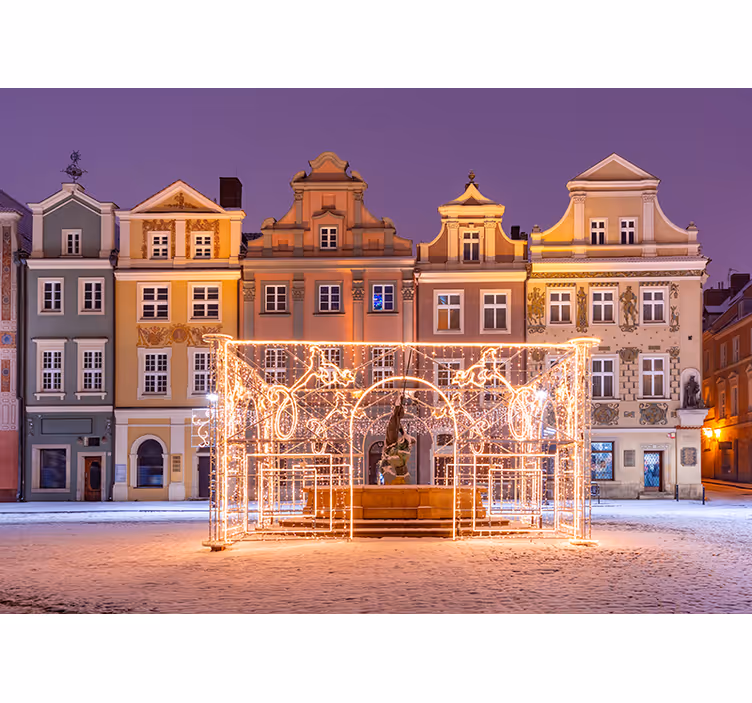 Rollo wohnzimmer marktplatz der altstadt - TenStickers