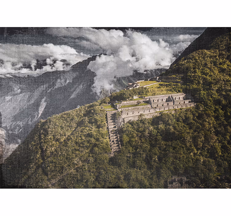 Rollo wohnzimmer vogelperspektive von choquequirao - TenStickers