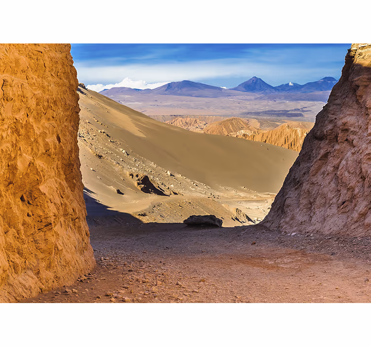 Rollo wohnzimmer im atacama wüsten design - TenStickers