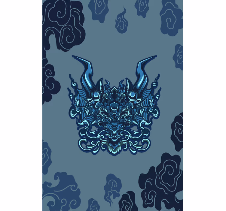 Rollo wohnzimmer drache der mythen - TenStickers