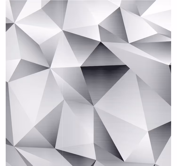 Rollo wohnzimmer silbernes kosmisches geometrisches muster - TenStickers