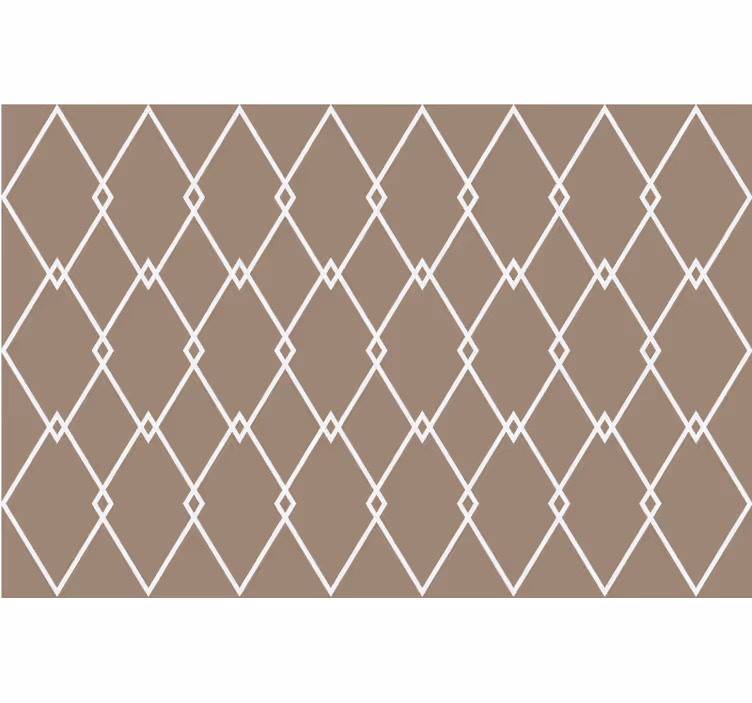 Rollo fenster beige im geometrischen küchenstil - TenStickers