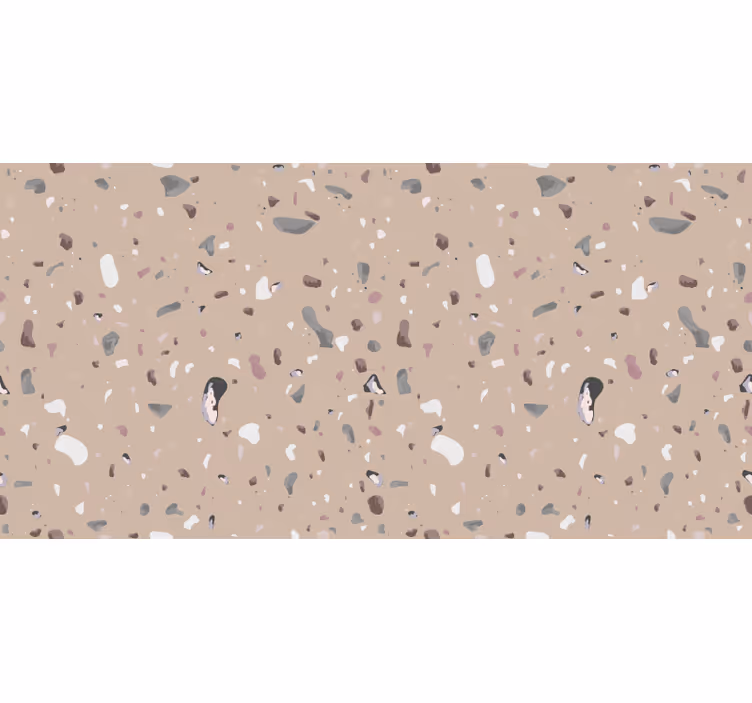 Rollo fenster beige beige terrazzo - TenStickers