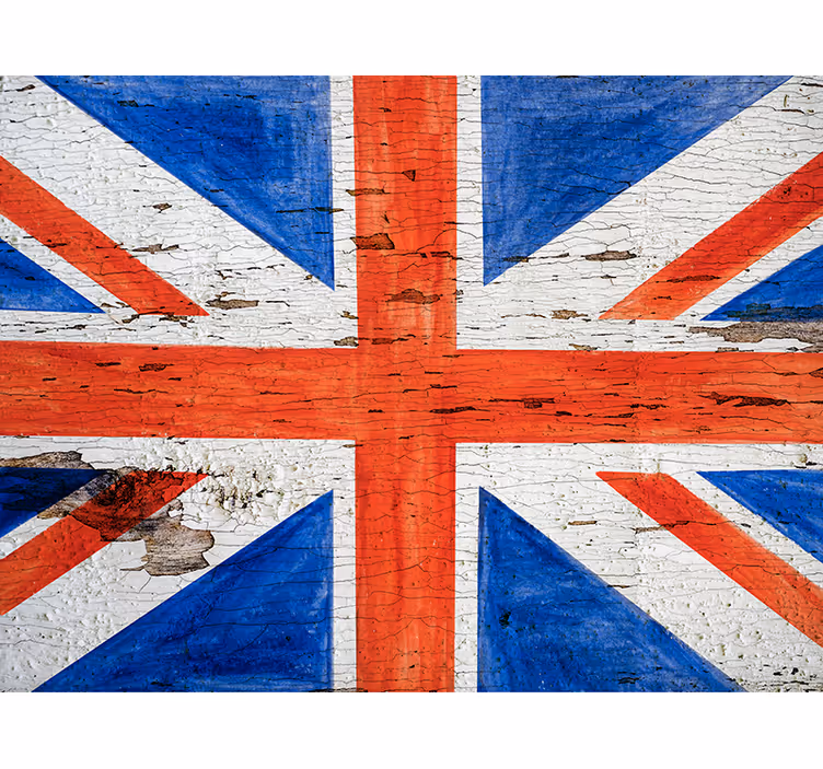 Rollo fenster schlafzimmer im urban style uk flag - TenStickers