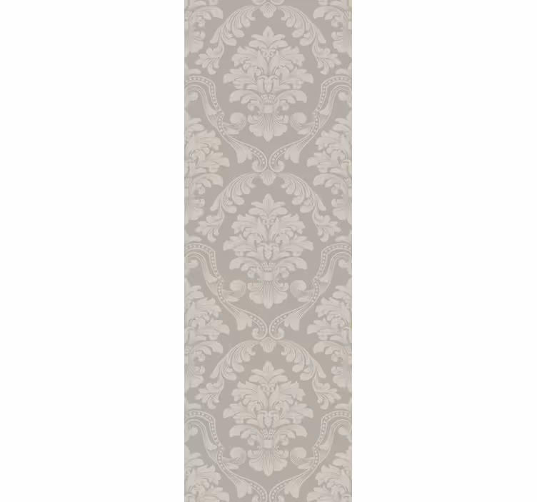 Rollo fenster vintage mit eleganten blättern - TenStickers