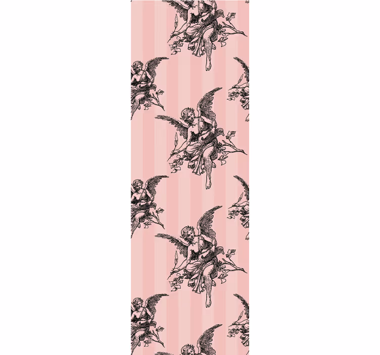 Rollo fenster vintage barockengel - TenStickers