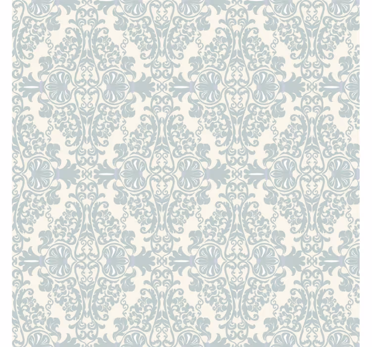 Rollo fenster vintage grünes muster - TenStickers