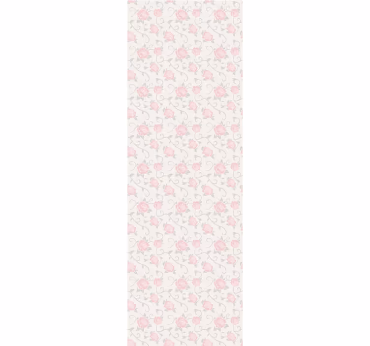 Rollo fenster vintage kleine blumen im vintage-stil - TenStickers