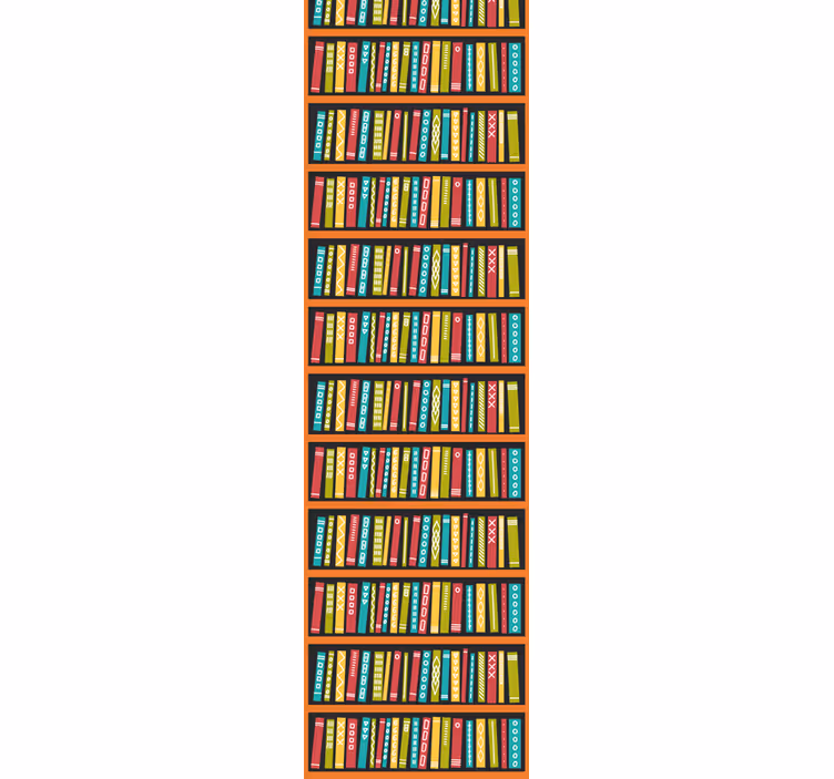 Rollo fenster vintage bunte farbvielfalt - TenStickers