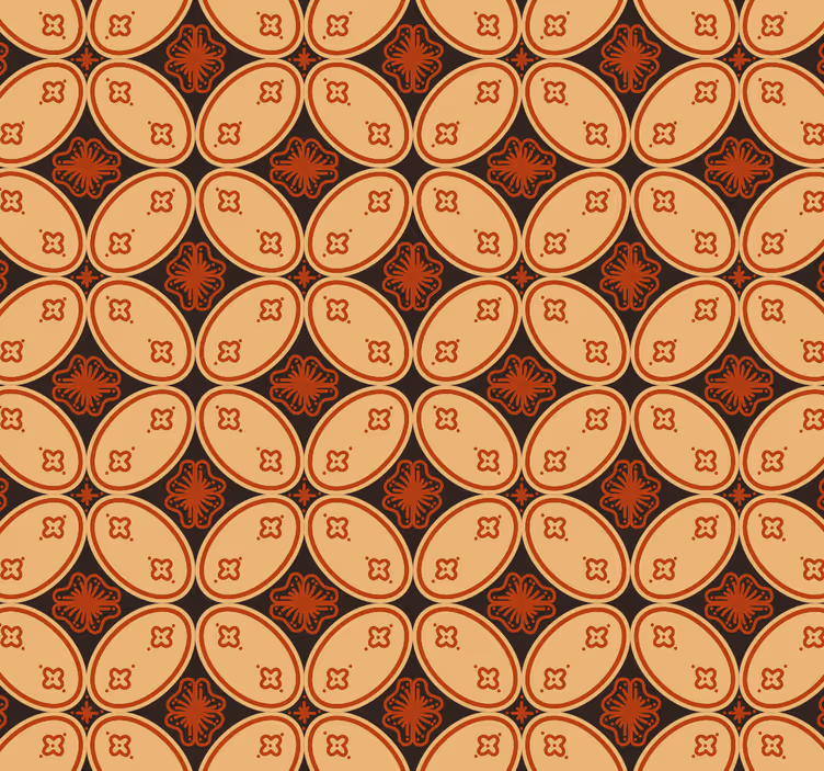 Rollo fenster vintage mit retro-motiven tapete - TenStickers