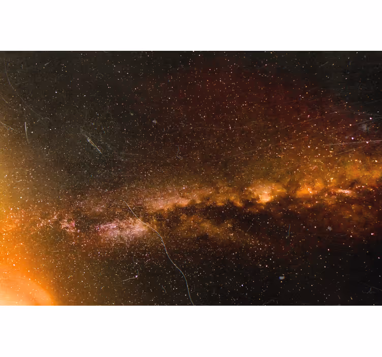 Rollo wohnzimmer kosmischer regen im all - TenStickers