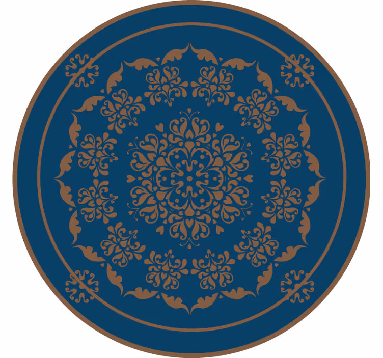 Rollo fenster schlafzimmer im großen alten mandala - TenStickers