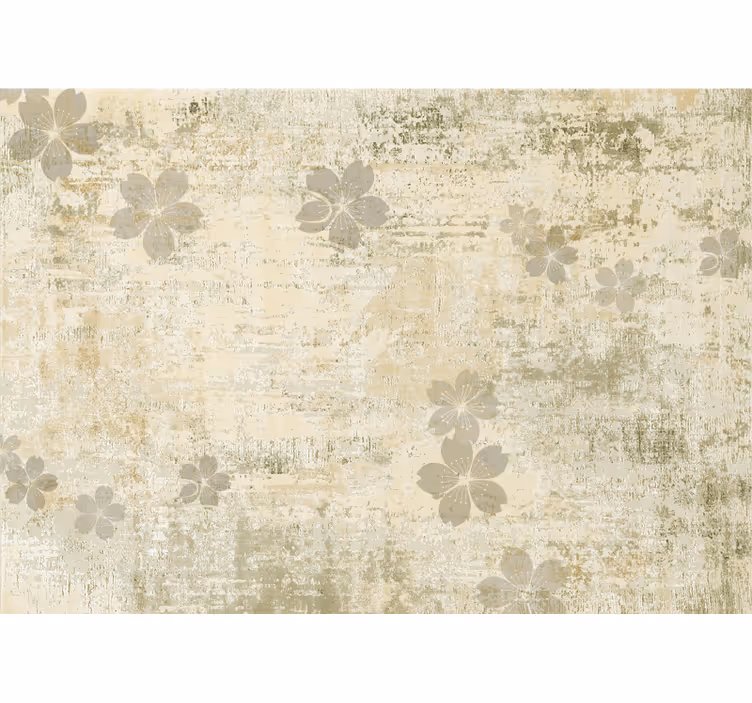 Rollo fenster schlafzimmer mit abgenutzter japandi-textur - TenStickers