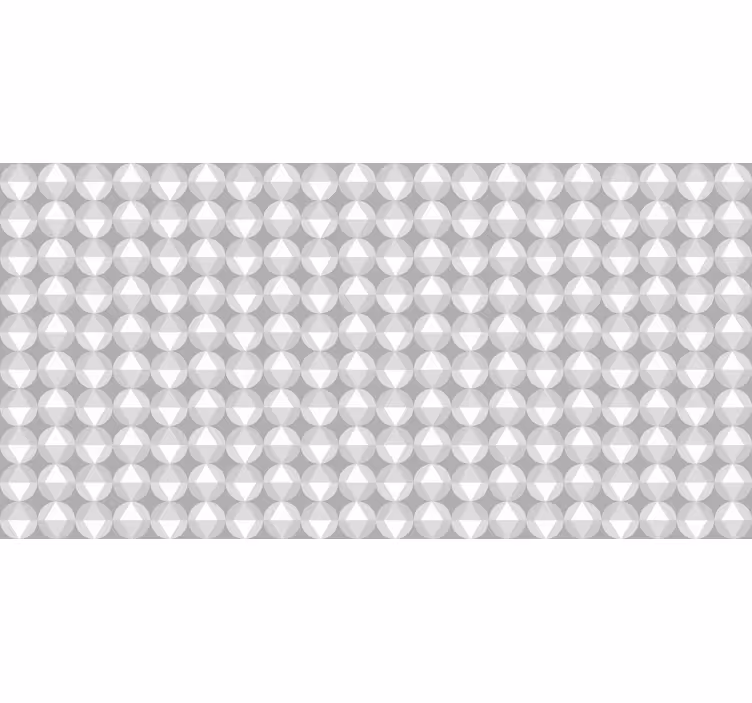 Rollo fenster grau nordisches beruhigendes grau-muster - TenStickers