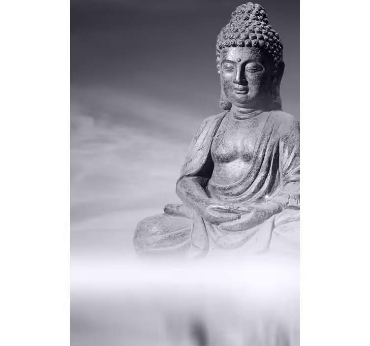 Rollo wohnzimmer buddha zen atmosphäre - TenStickers