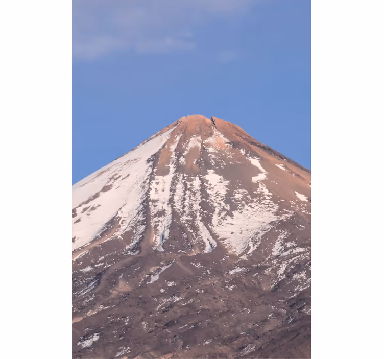 Rollo wohnzimmer teide bergdesign - TenStickers