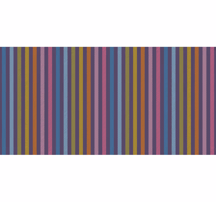 Rollo fenster schlafzimmer regenbogenstreifen - TenStickers