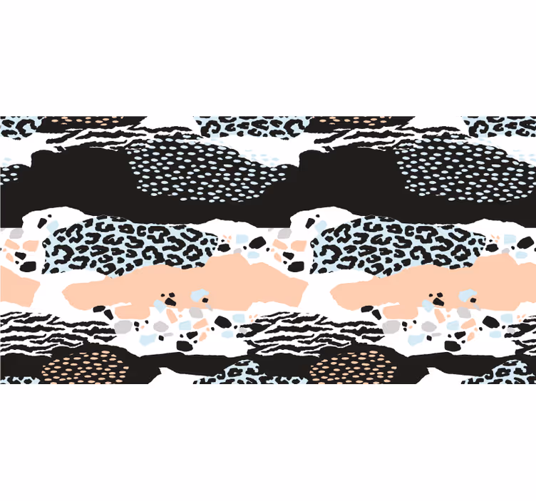 Rollo fenster schlafzimmer in elegantem leopardenmuster - TenStickers