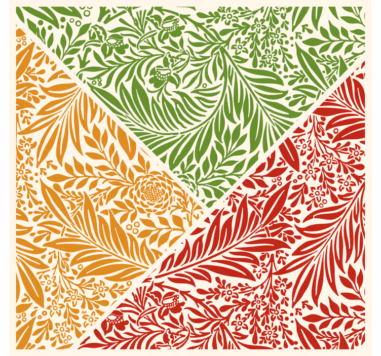 Rollo fenster schlafzimmer herbstblatt trio - TenStickers