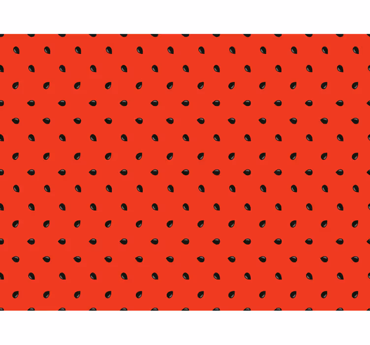 Rollo fenster schlafzimmer mit nahtlosem wassermelonenmuster - TenStickers