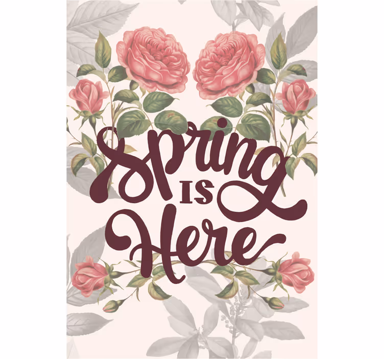 Rollo wohnzimmer der frühling ist da - TenStickers