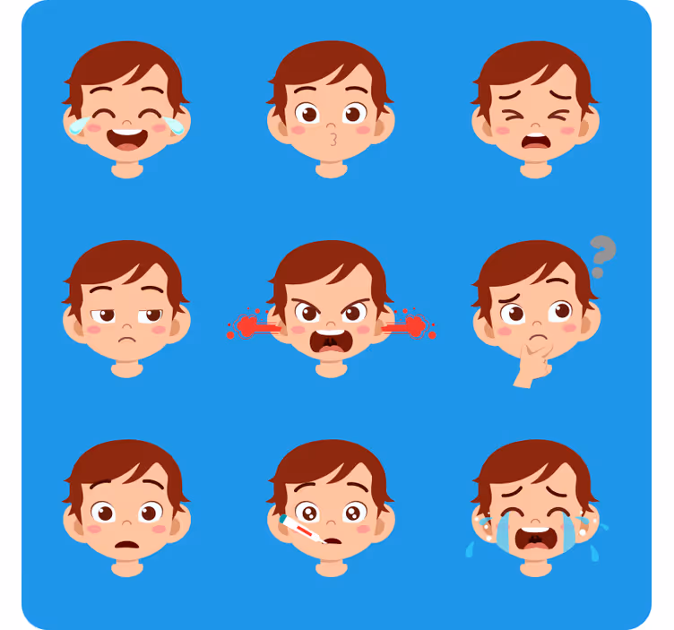 Rollo fenster kinderzimmer für kinderemotionen - TenStickers