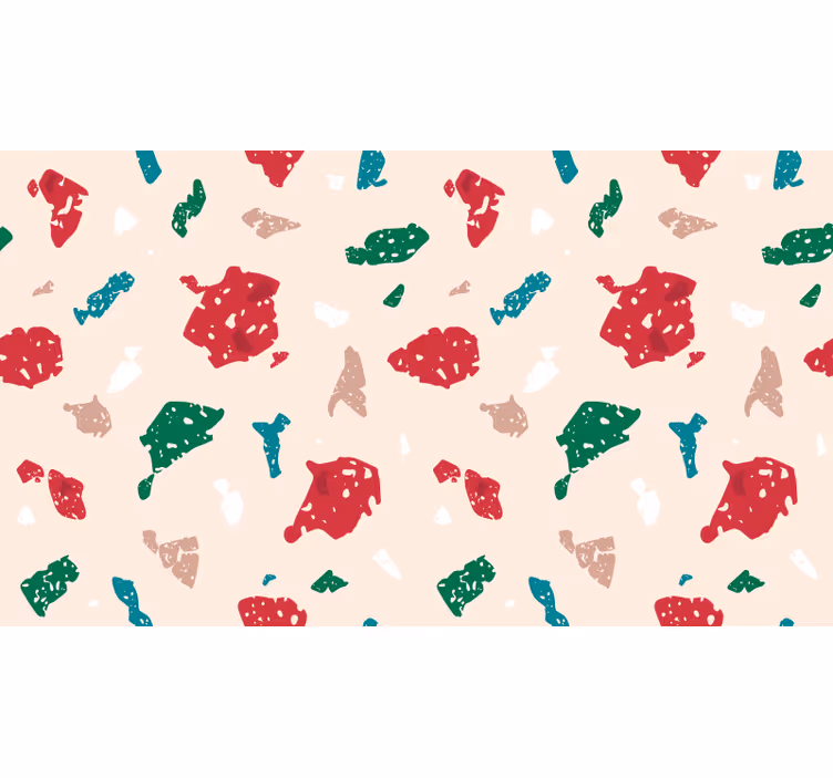 Rollo fenster kinderzimmer kids terrazzo - TenStickers