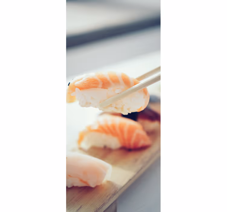 Küchenfenster rollo für die sushi küche - TenStickers