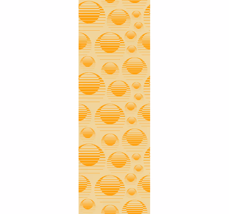 Küchenfenster rollo retro sonnenrollo kühlschrank - TenStickers
