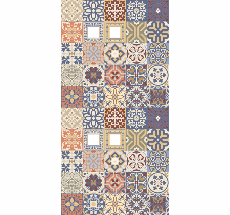 Küchenfenster rollo in multicolor hydraulisch - TenStickers