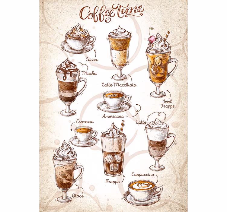 Küchenfenster rollo kaffee - TenStickers