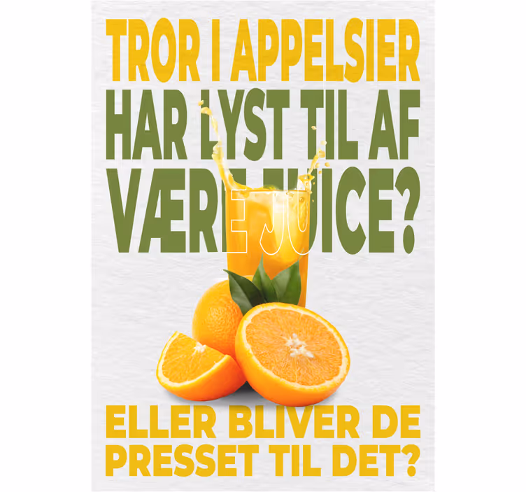 Küchenfenster rollo orangen wollen saft werden - TenStickers