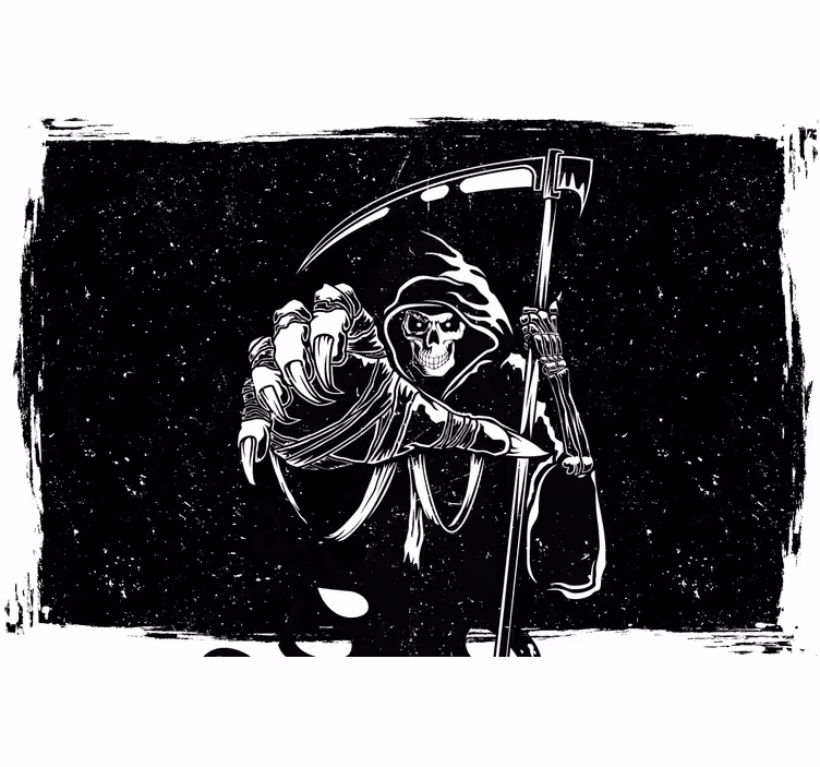 Rollo fenster schwarz evil silhouette original aufkleber - TenStickers