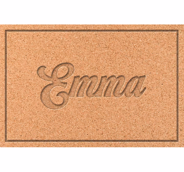 Rollo fenster beige personalisierte korktischdecke - TenStickers