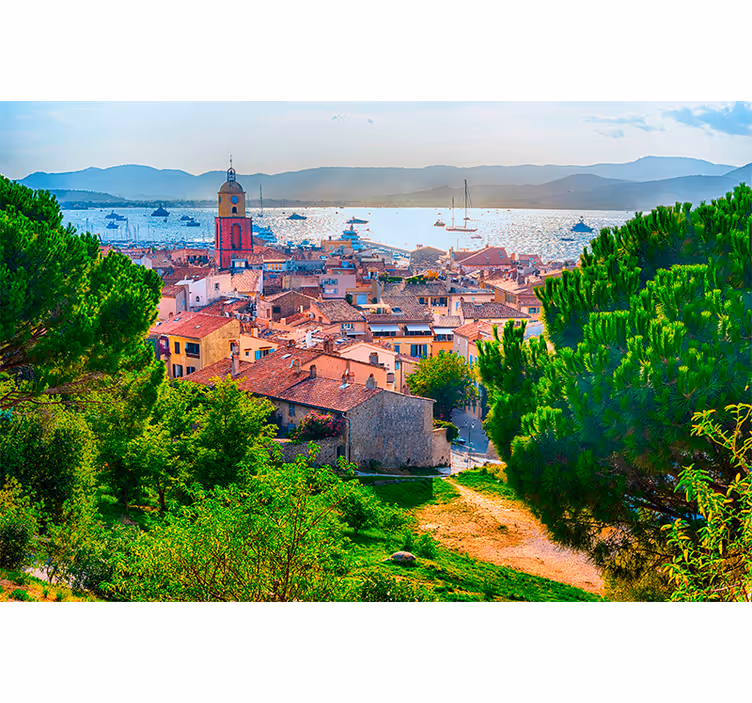 Rollo wohnzimmer saint-tropez - TenStickers