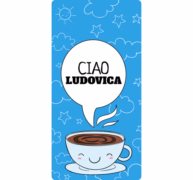 Rollo fenster jugendzimmer personalisierte kaffeetasse - TenStickers
