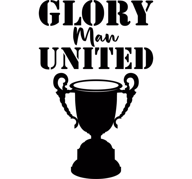 Rollo fenster sprüche für man united fans - TenStickers