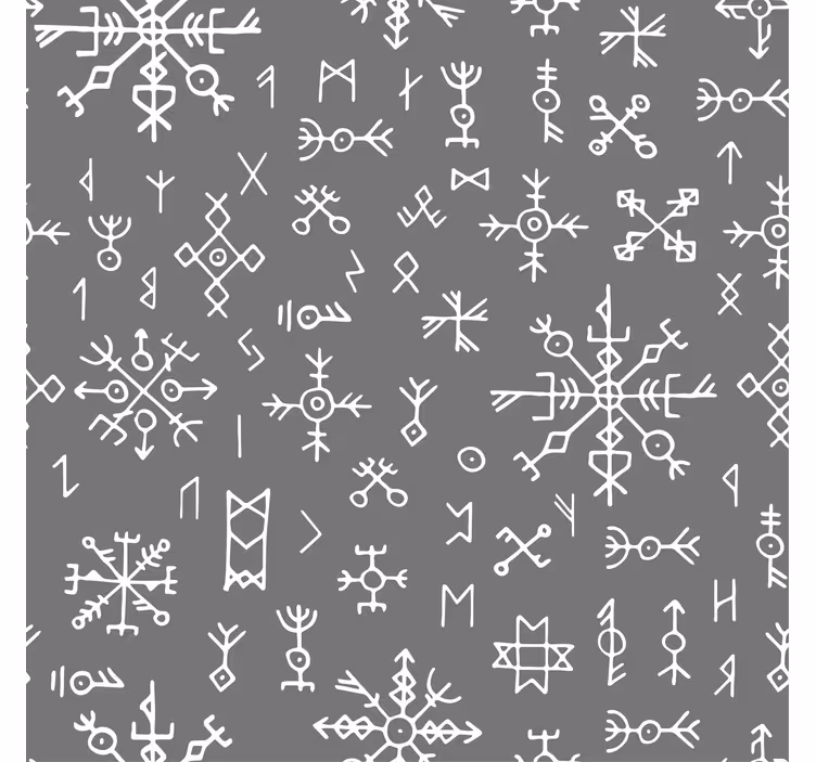 Rollo fenster grau im grauweißem skandinavischen design - TenStickers