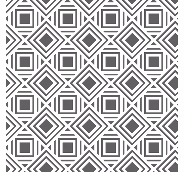 Rollo fenster grau im gestreiften nordischen design - TenStickers